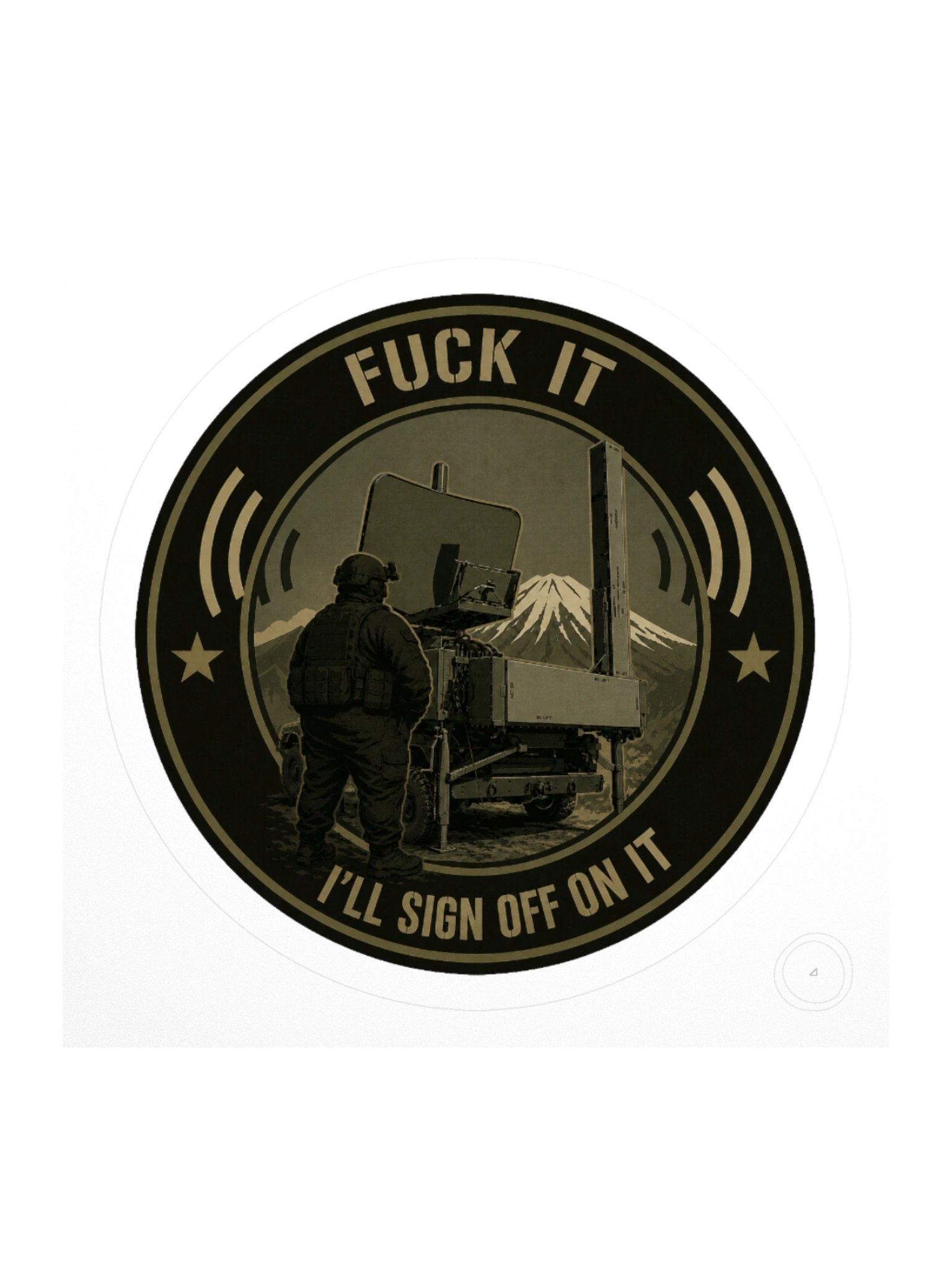 Ill Sign off On It Sticker product image (1)