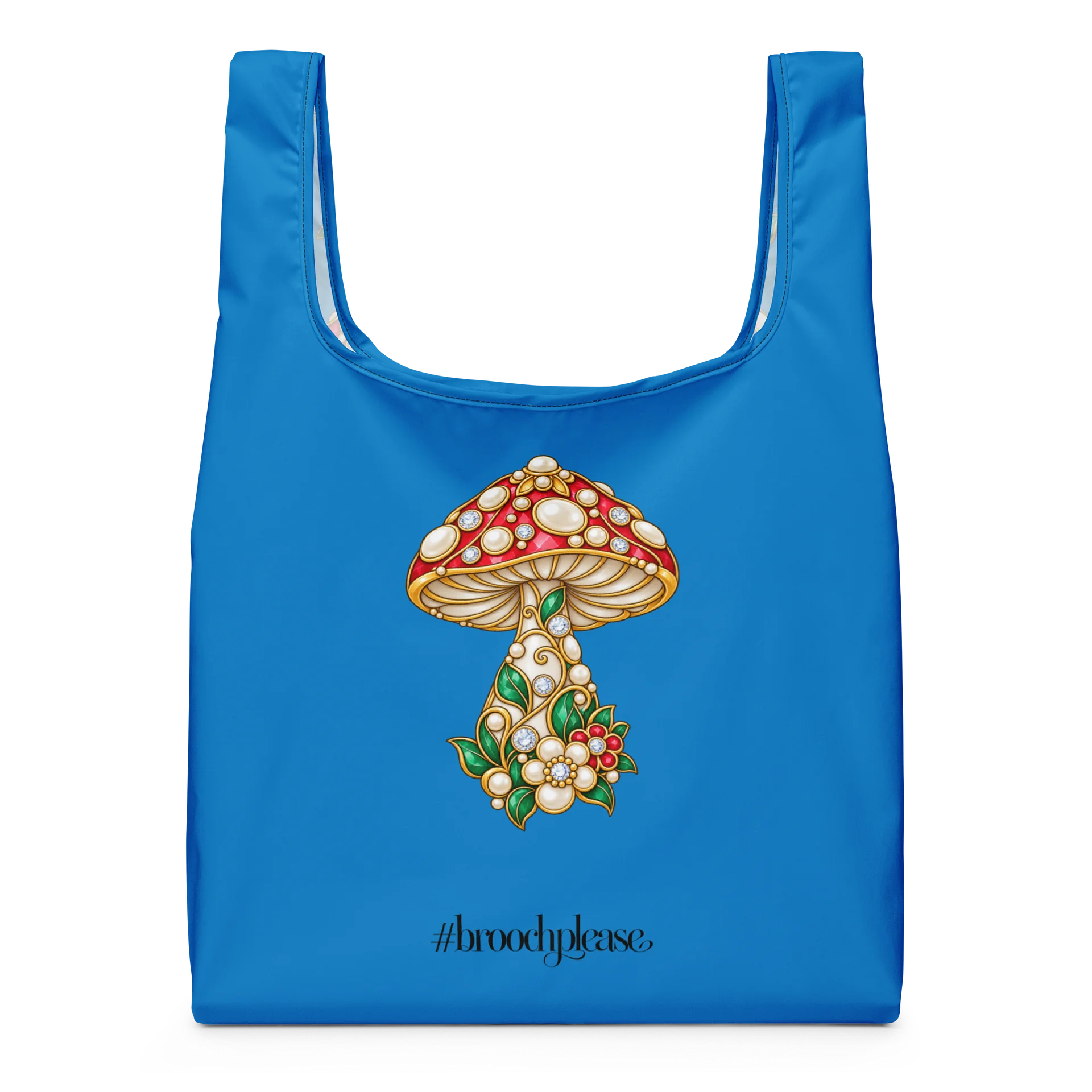 Mushroom Brooch Meadow Tote product image (3)