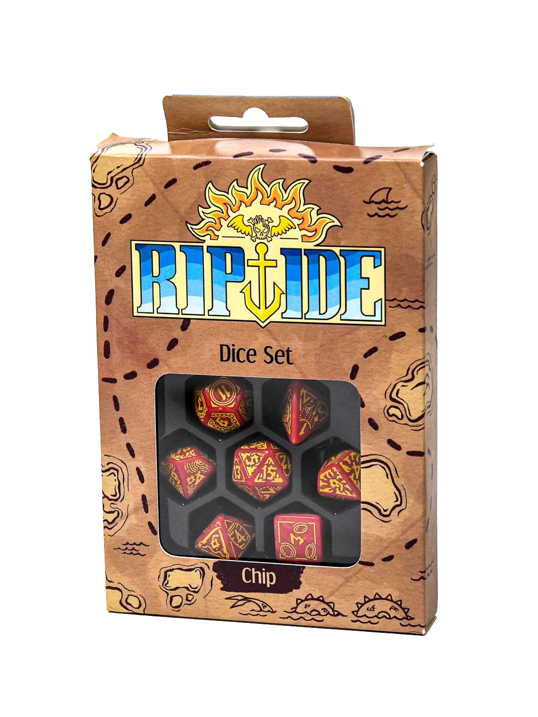 Chip Dice Set 7pcs - Riptide Character Dice product image (1)