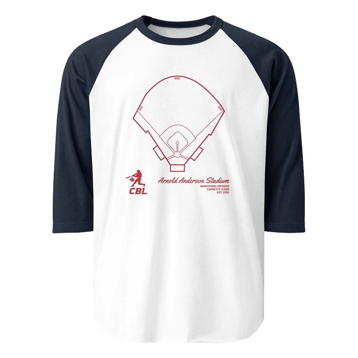Brantford Ballpark 3/4 Tee product image (10)