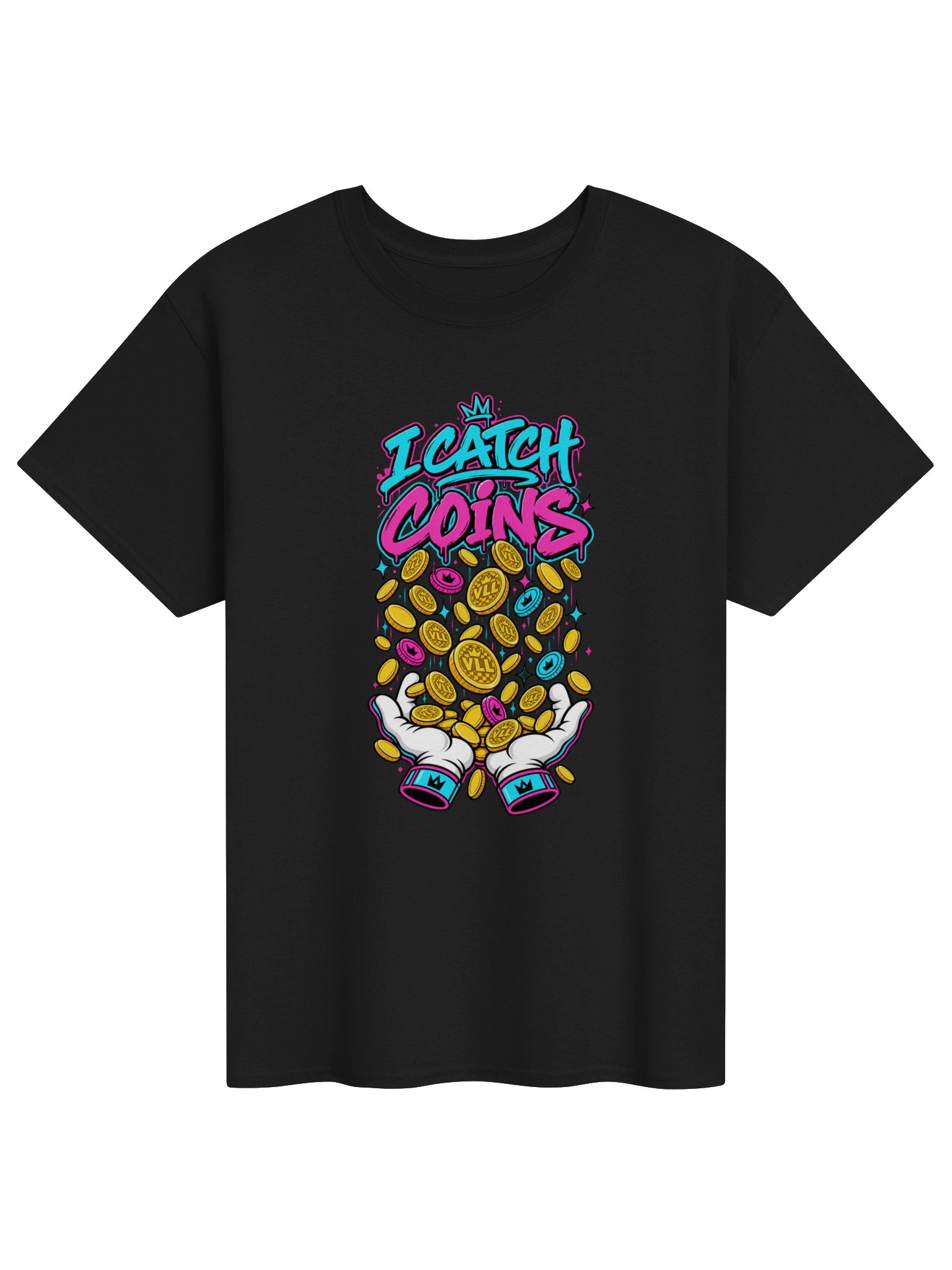 I CATCH COINS Graphic Tee product image (7)