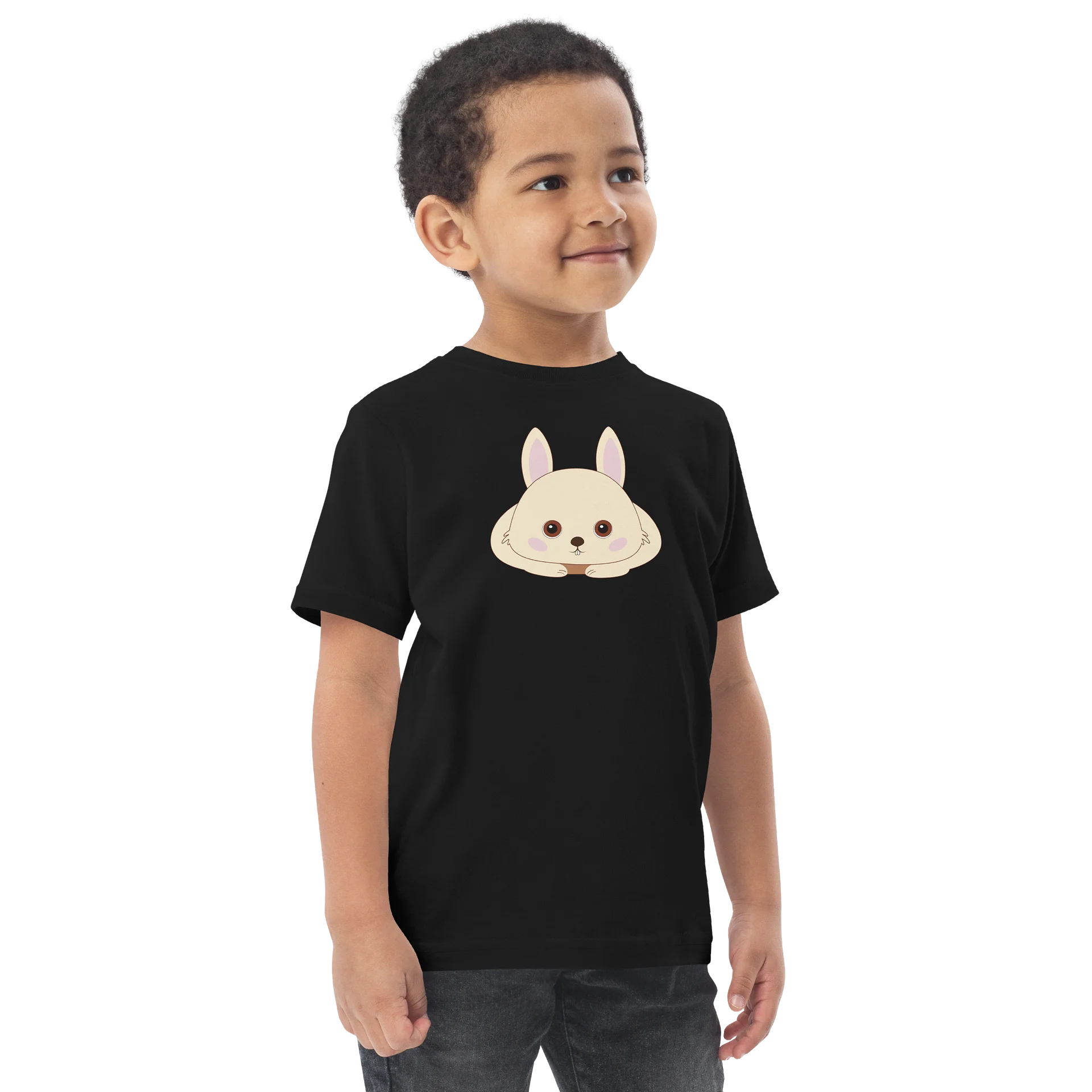 Woodland Animal Friends Bunny Toddler Jersey T-Shirt product image (2)