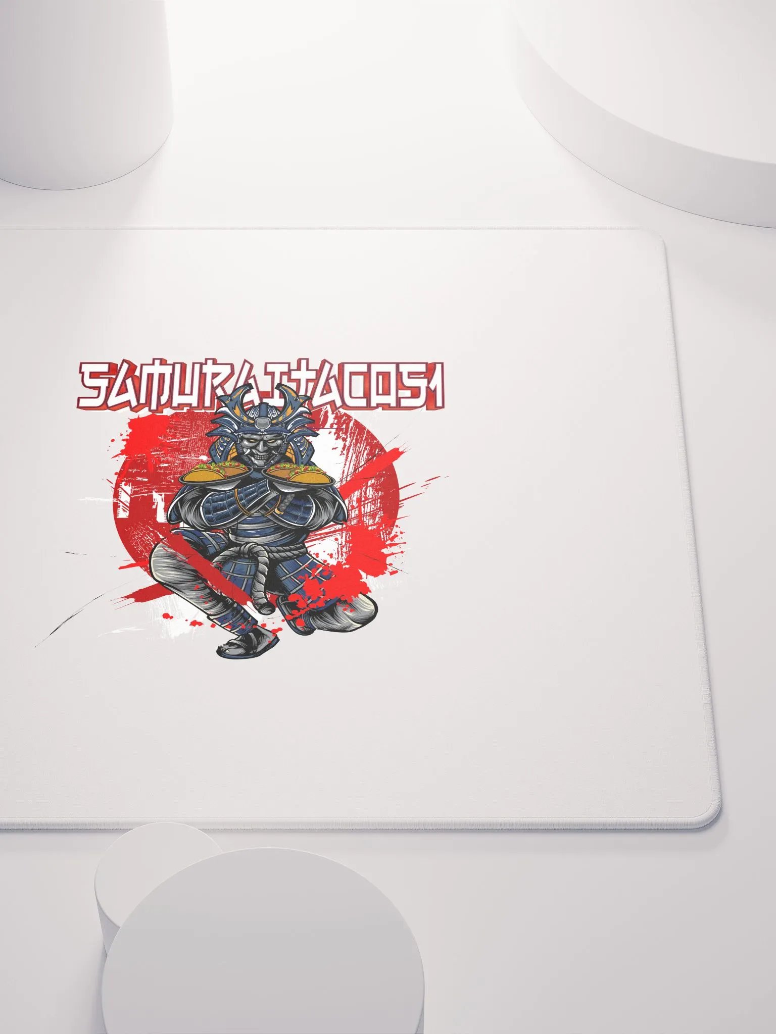 Samurai Tacos1 Gaming Mouse Pad product image (9)