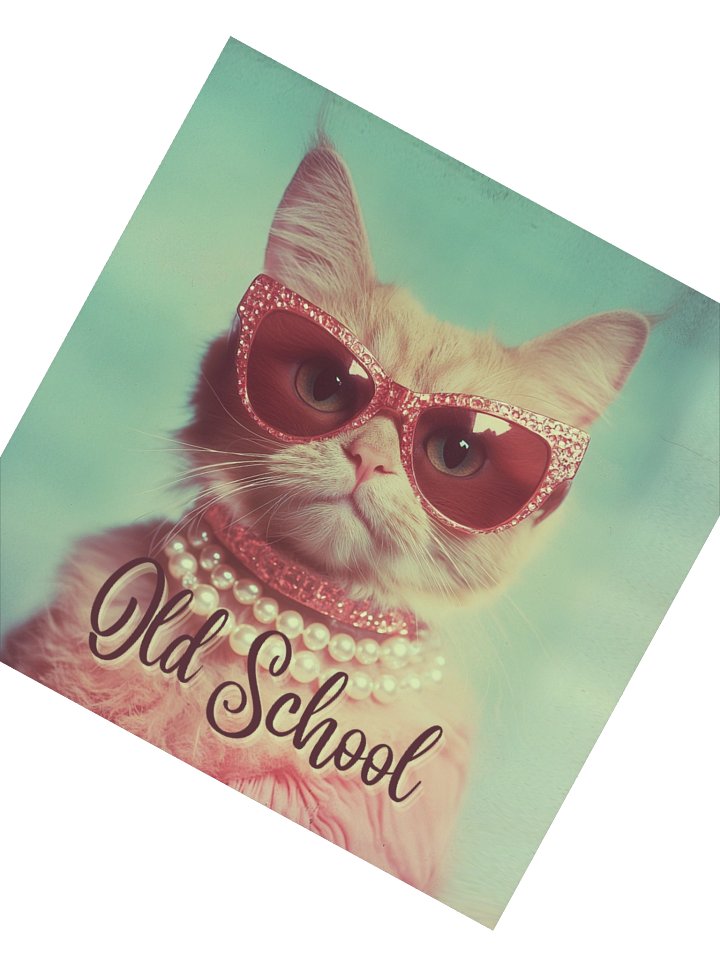 Old School Sass: Square Sticker product image (4)