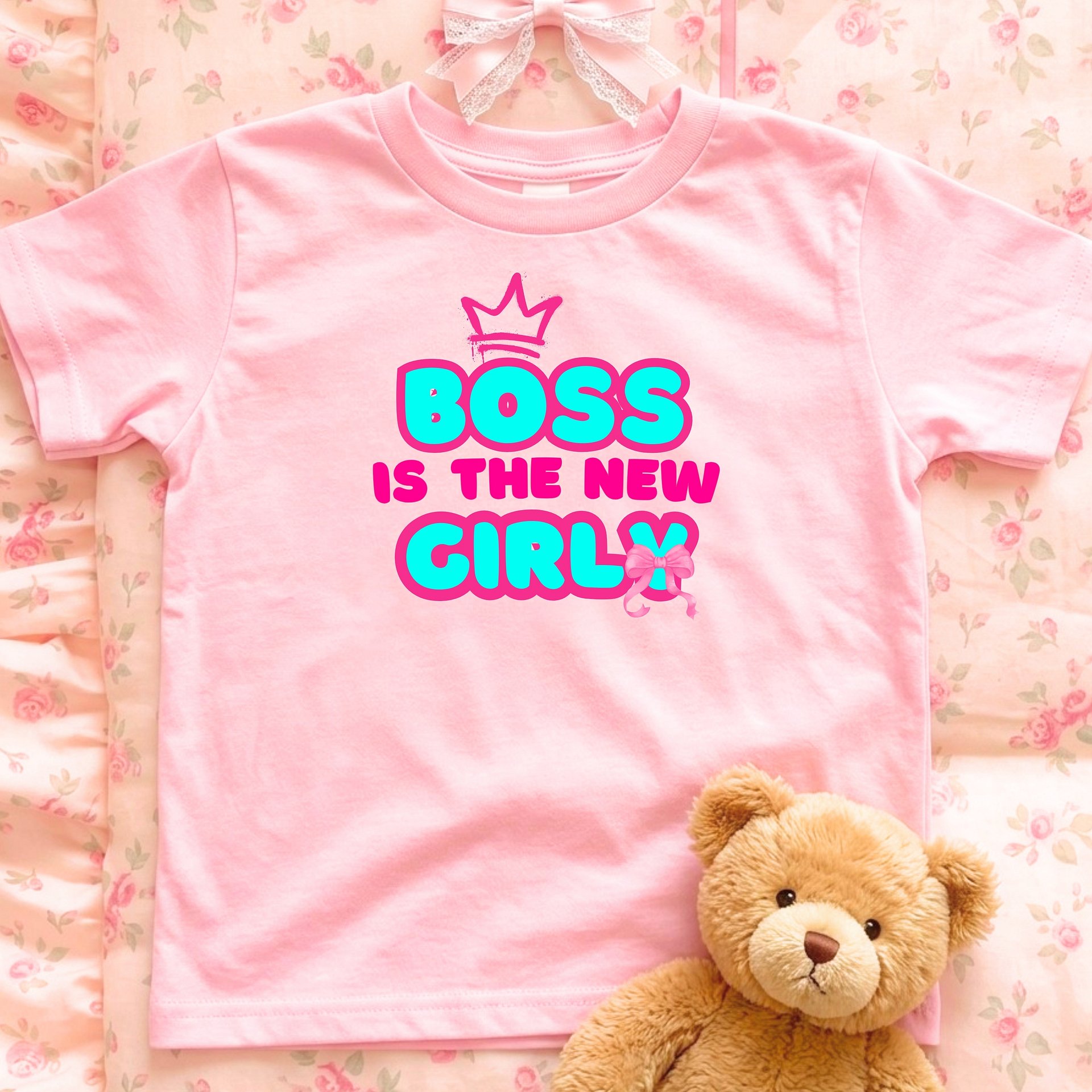 BOSS is the new GIRLY🩷Super Soft🪽T-shirt🩷 product image (1)