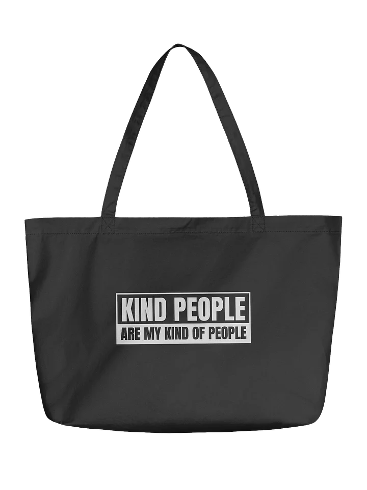 "Kind People" Organic Cotton Tote product image (1)