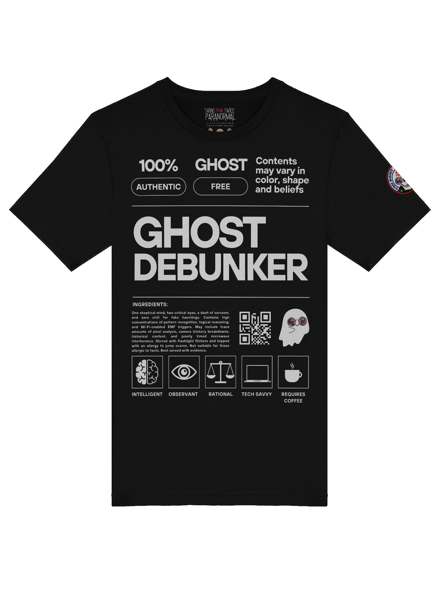 Certified Ghost Debunker (Dark Colors) Premium Tee product image (32)