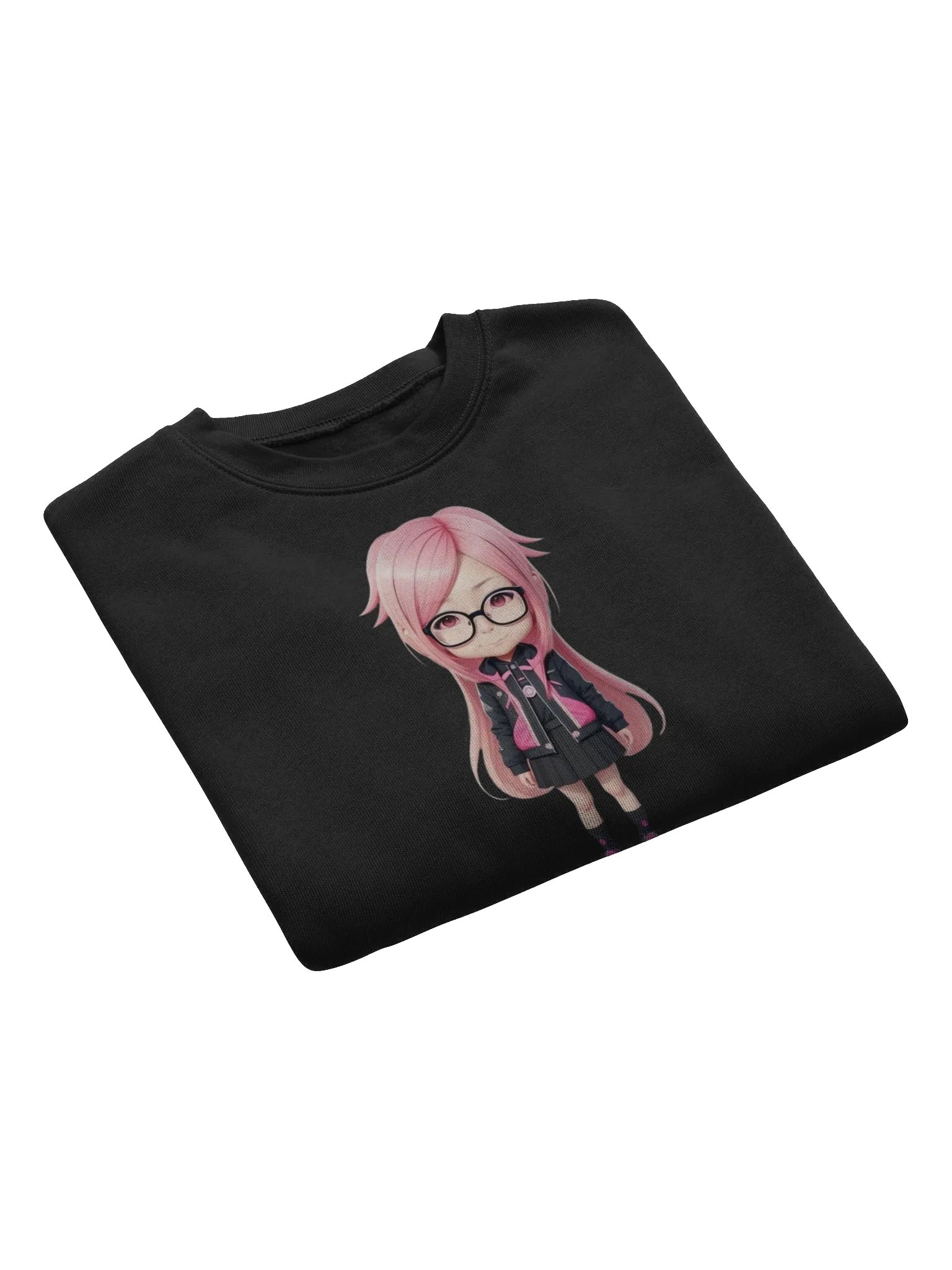 (PINK CHIBI) K Crop Sweatshirt product image (7)