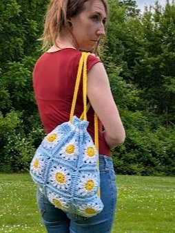 Drawstring Daisy Bag product image (4)