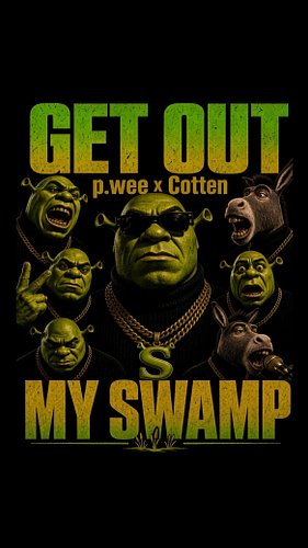 Halloween Costume? 🧅🫏💚

p.wee x @cottenpge 
Stream/DL Oct 26 👀

#shrek #halloween #cosplay #bass #dubstep