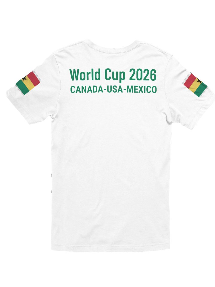 Ghana 2026 World Cup Flag Tee - "Black Star" Host Edition - Unisex T-shirt product image (10)