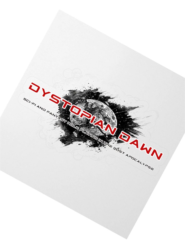 Dystopian Dawn - The Sticker (v1) product image (2)