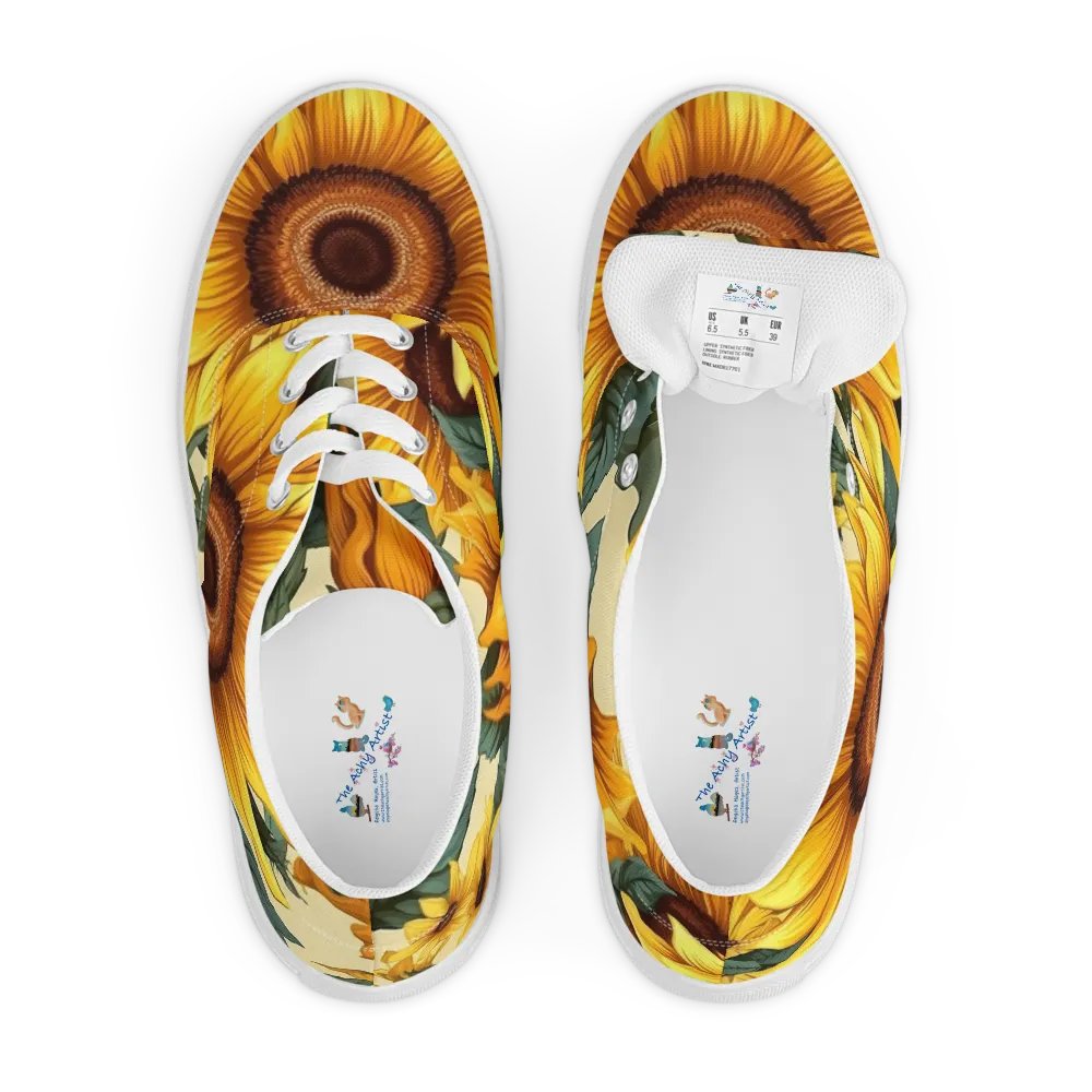 Sunflower Symphony Lace-Up Shoes product image (6)