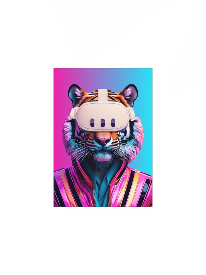 Tiger Meta Quest 3 - Matte Poster product image (6)
