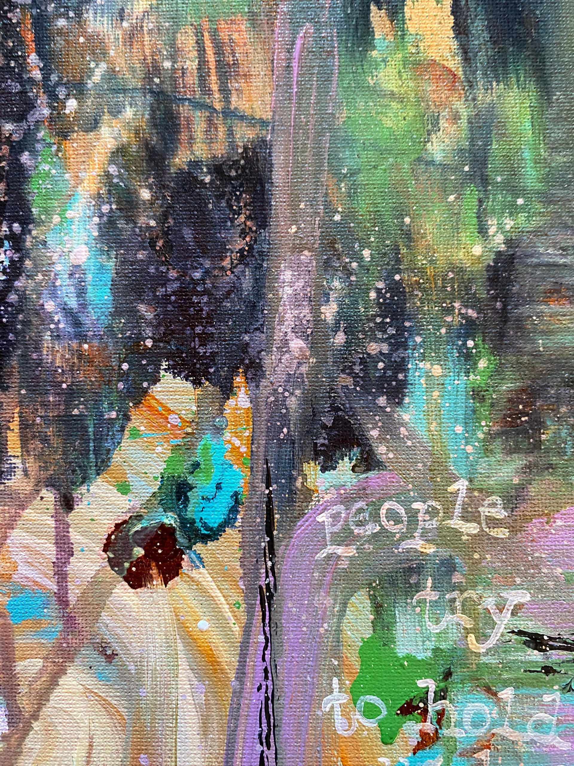 Our World Now - Satellite Eclipse Lyric Painting product image (3)