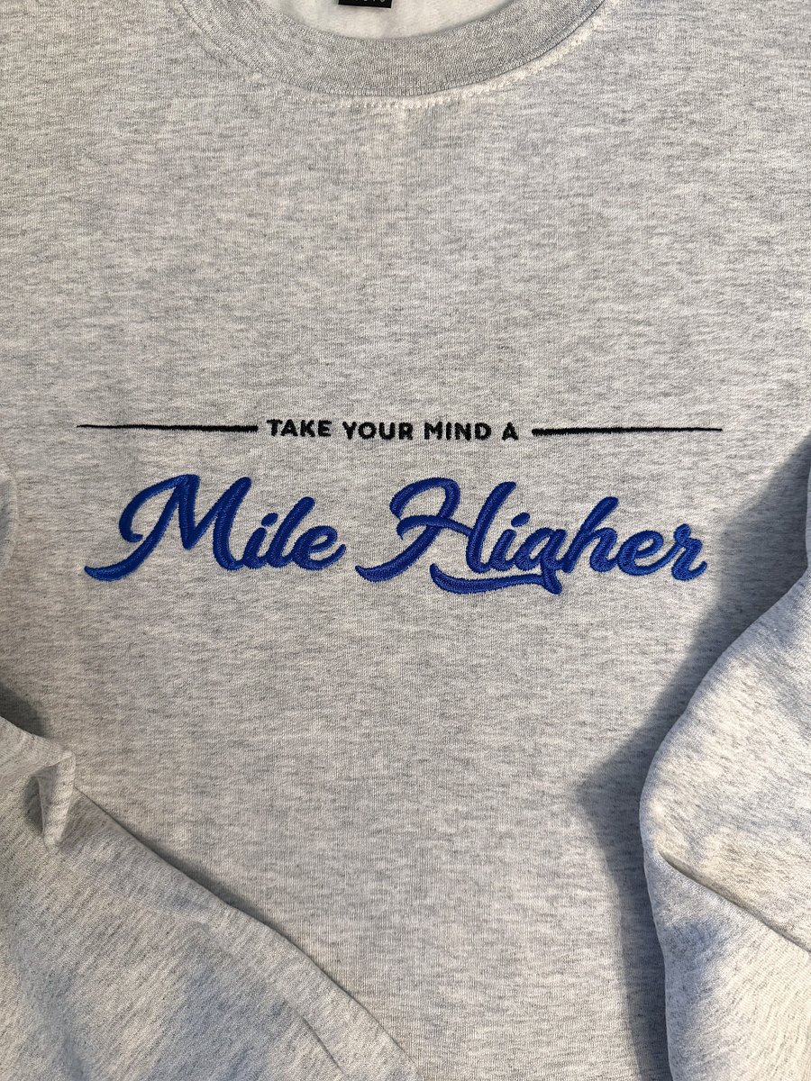 Mile Higher Basics Embroidered Crewneck product image (2)