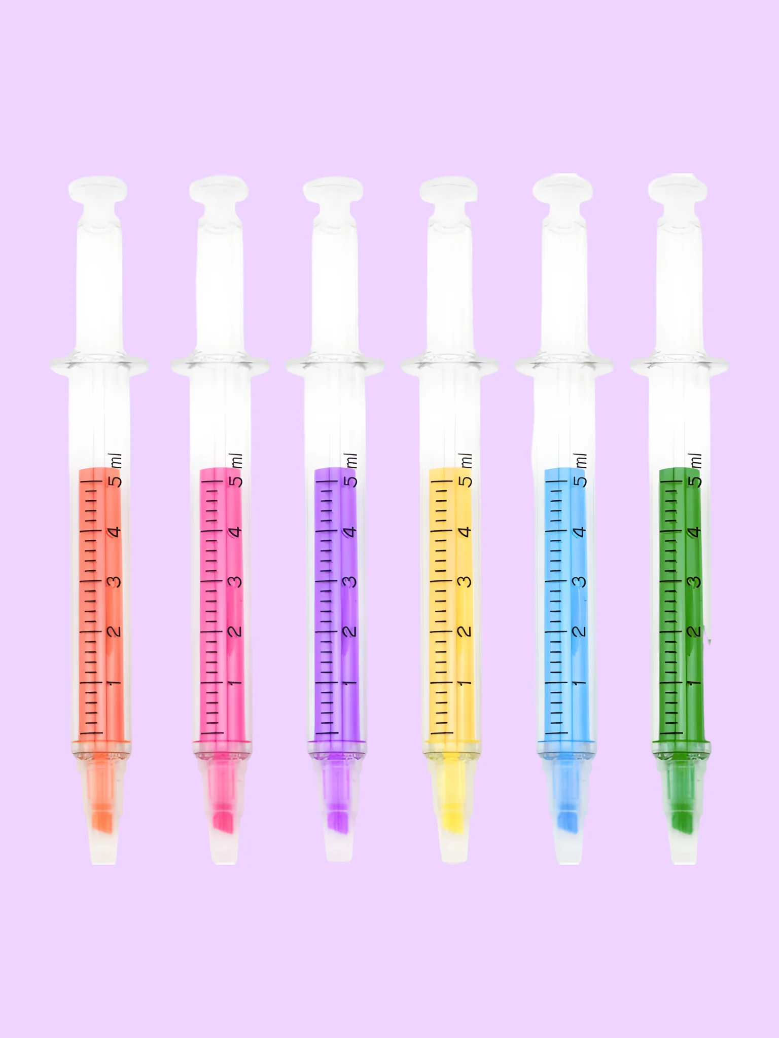 Syringe Highlighter Pens (Pack of 24) product image (1)