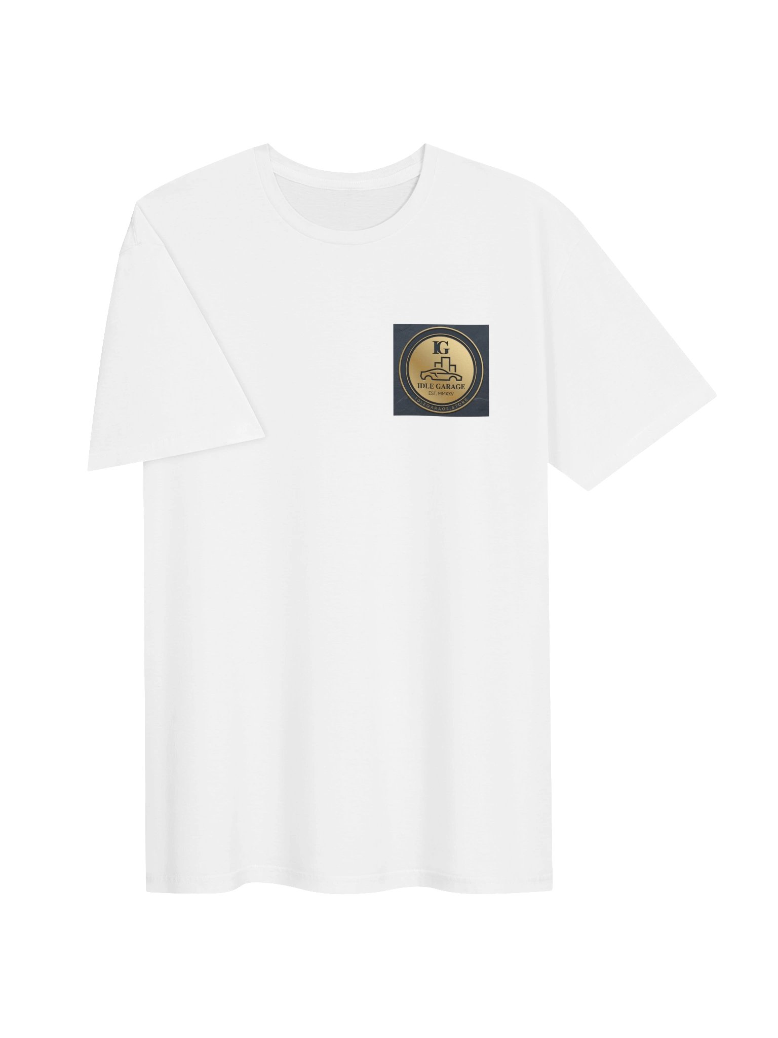 Idle Garage IG Gold Arabic Logo Tee product image (3)