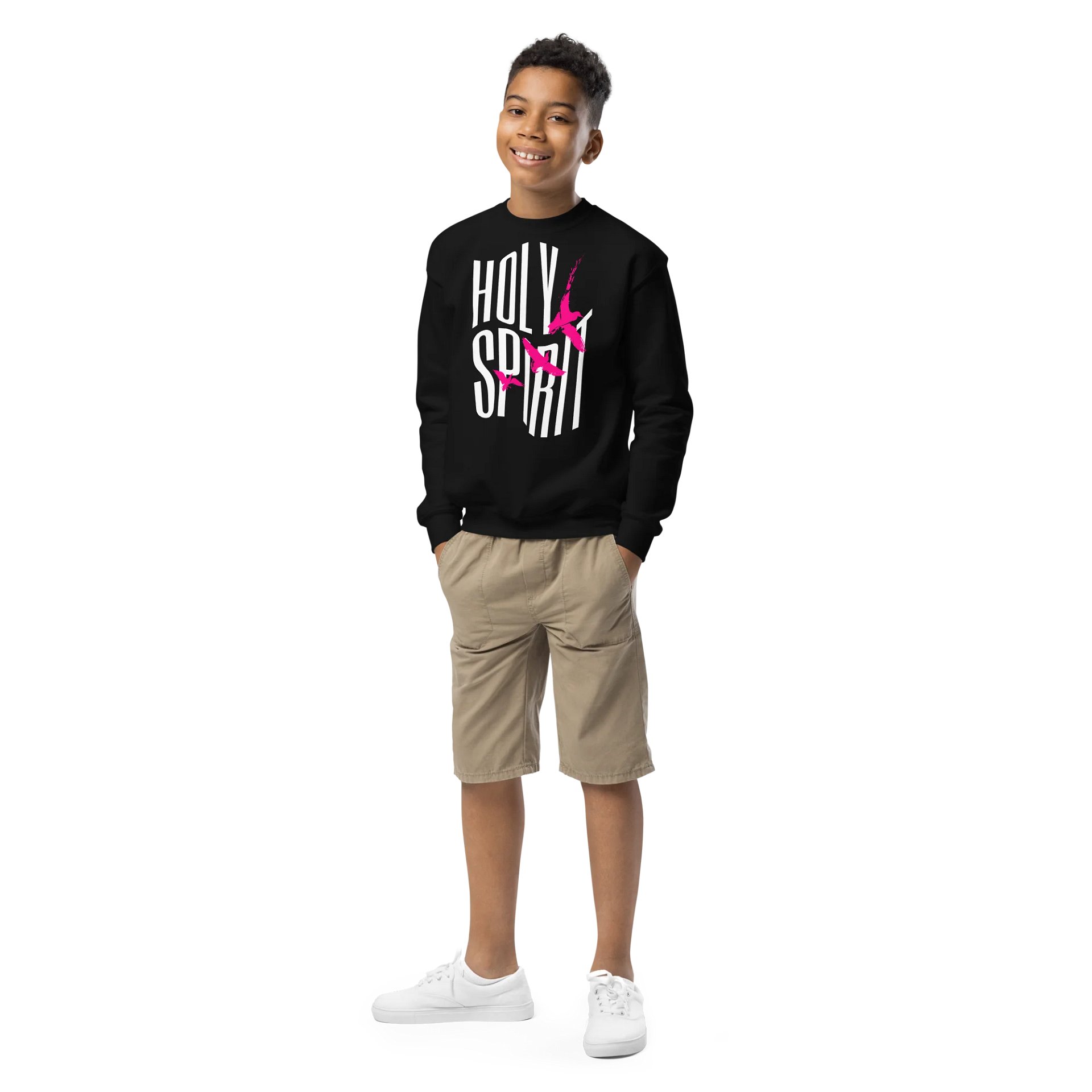 Holy Spirit Flight Youth Sweatshirt product image (2)