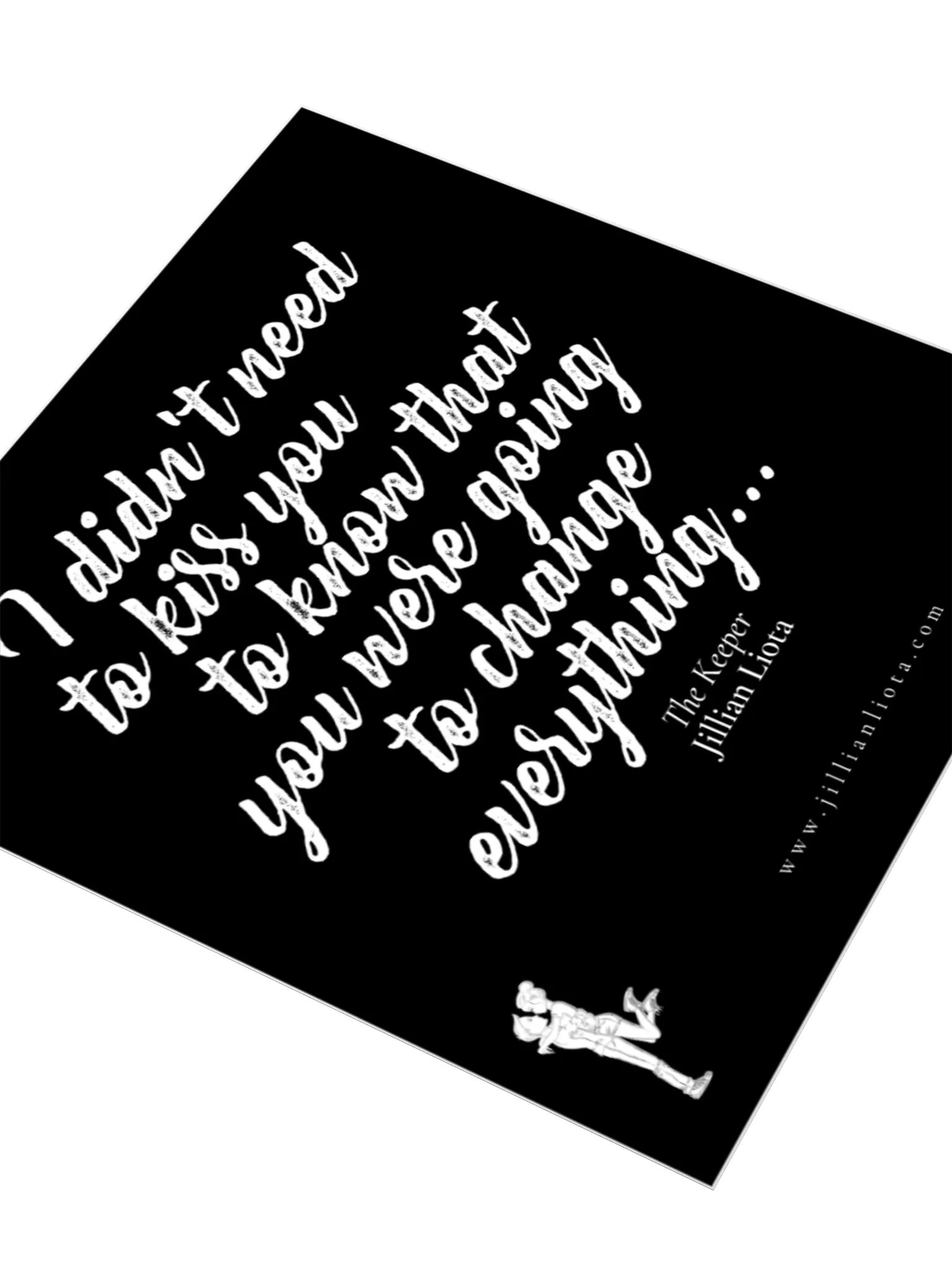 The Keeper Quote Sticker product image (3)