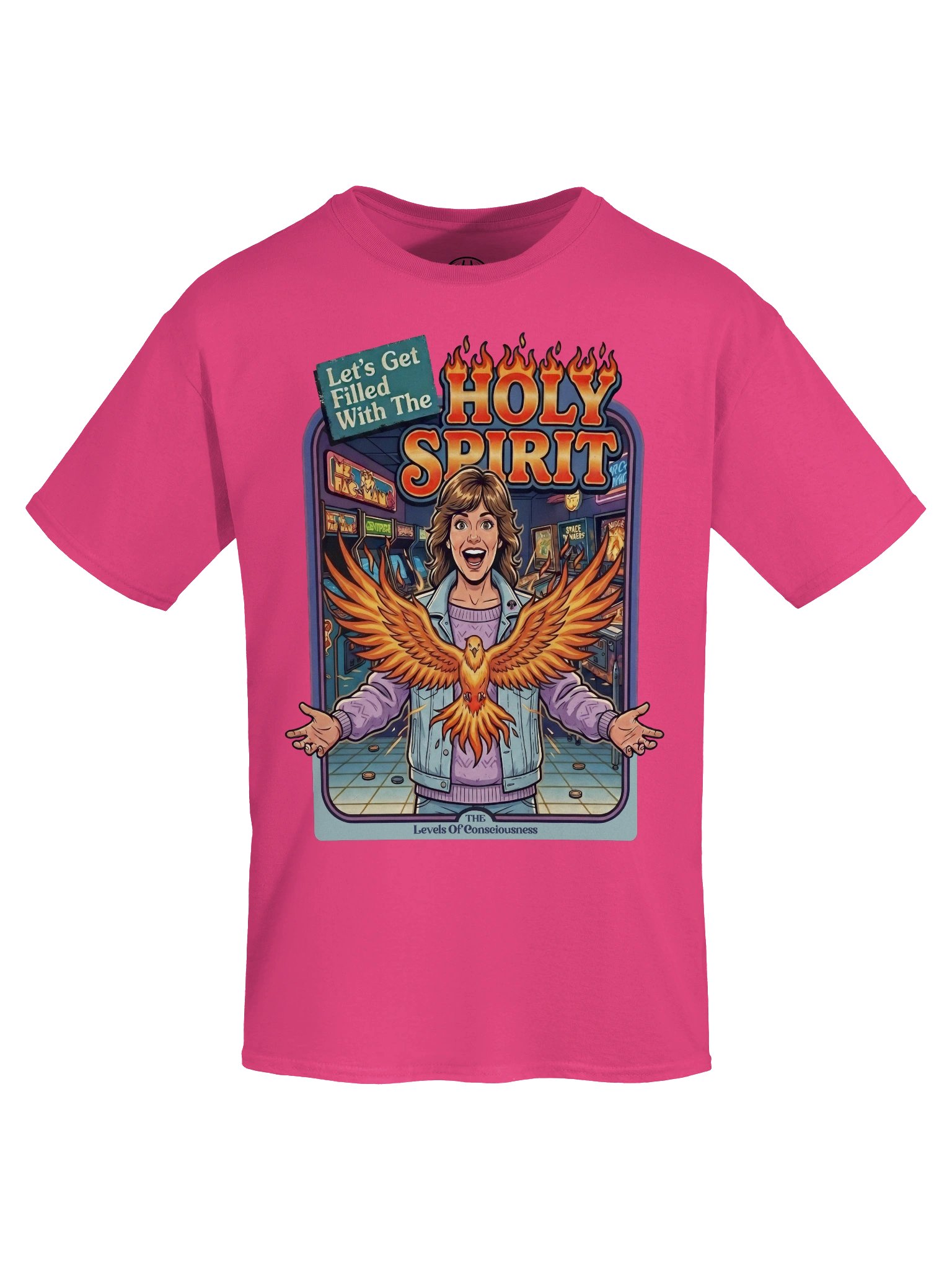 "Lets Get Filled With The Holy Spirit" Girls Tee product image (5)