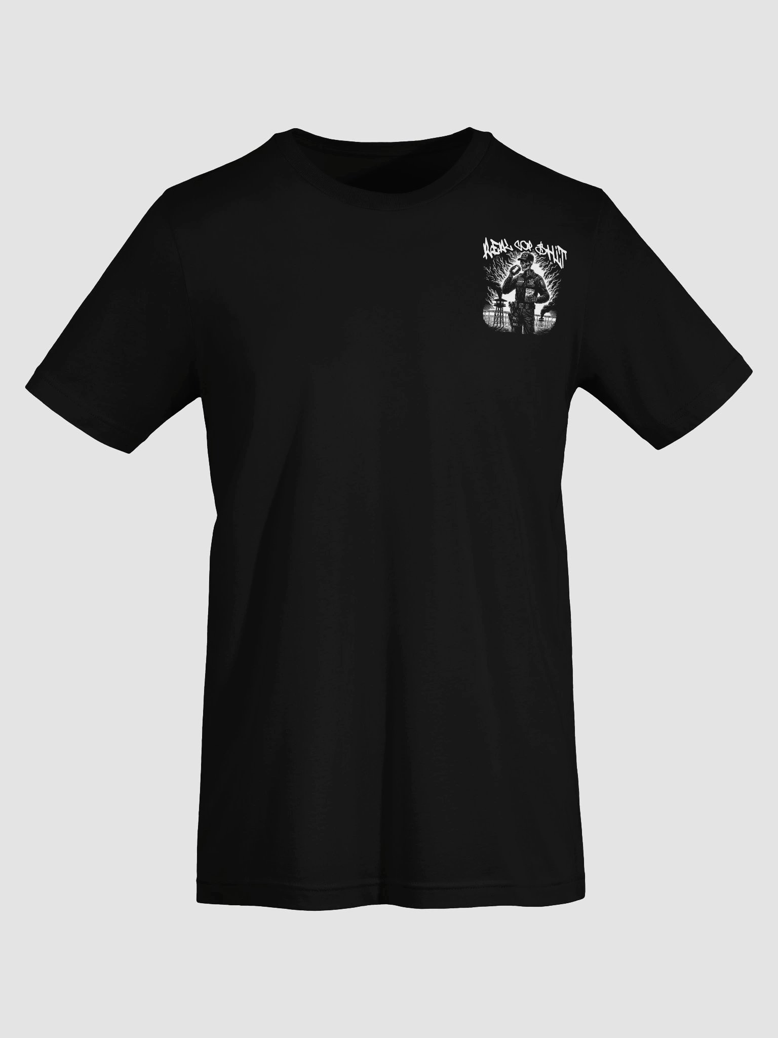 REAL COP SHIT TEE FRONT & BACK product image (7)
