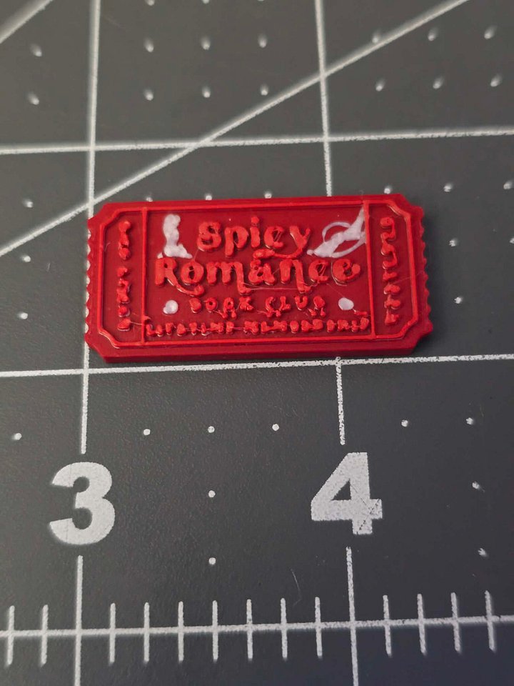 Spicy Romance Ticket Minder product image (2)