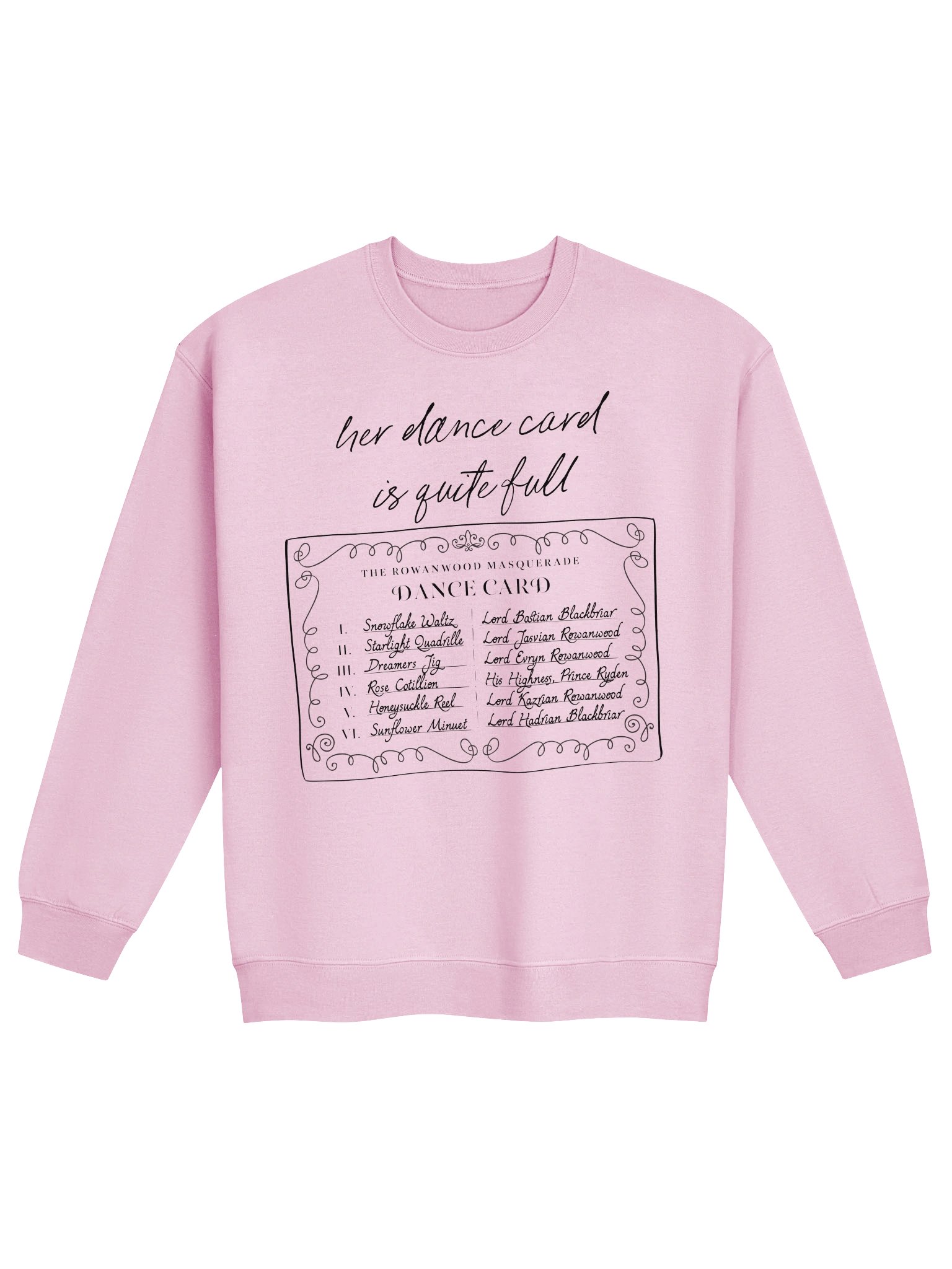 Dance Card Sweatshirt product image (4)