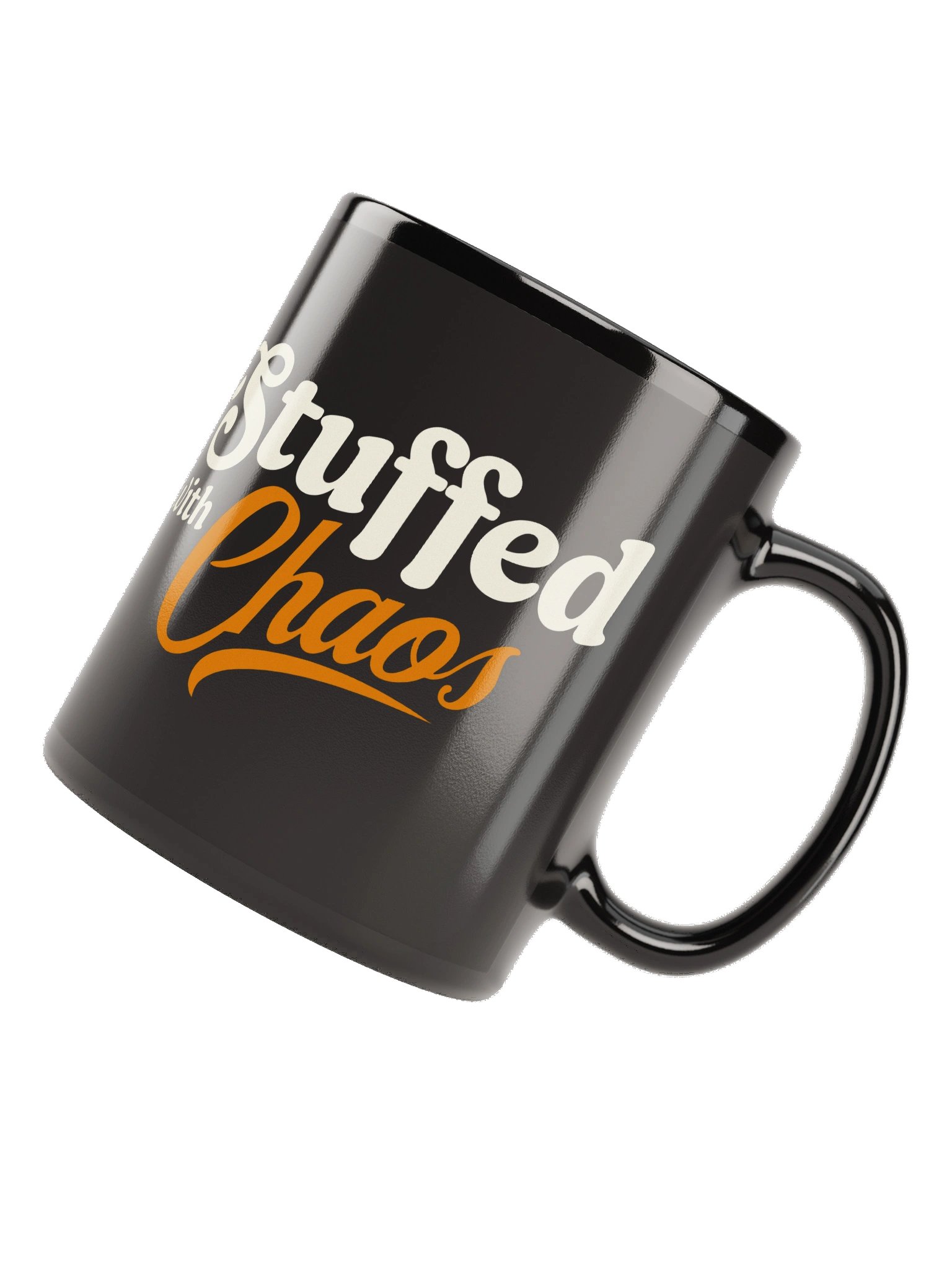 Stuffed with Chaos Black Mug product image (6)