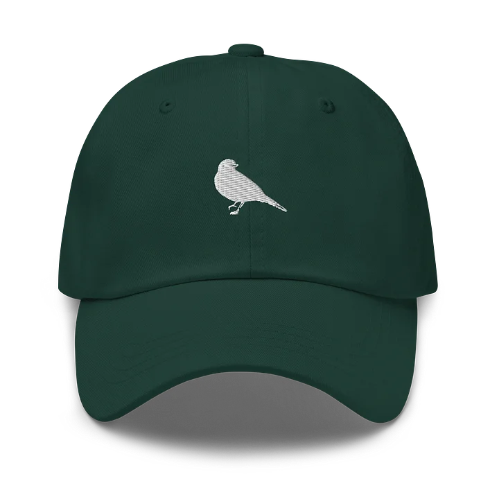 Pixelated Nightingale Silhouette Dad Hat product image (1)