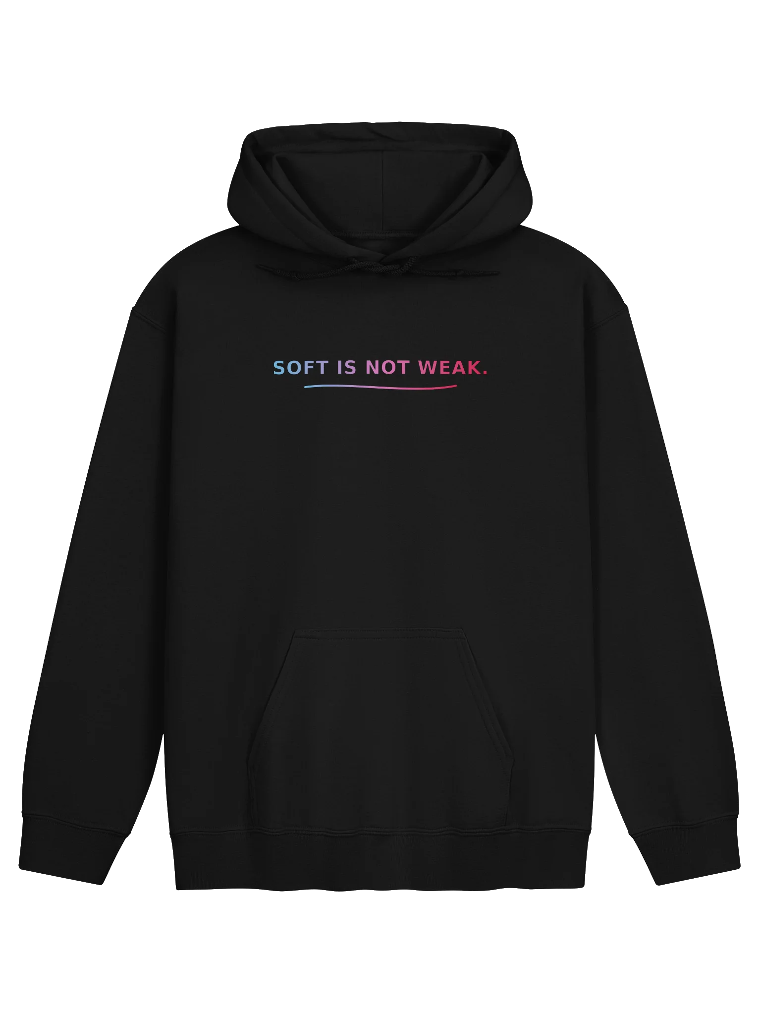 Soft Is Not Weak | Kindness Takes Courage Hoodie product image (1)