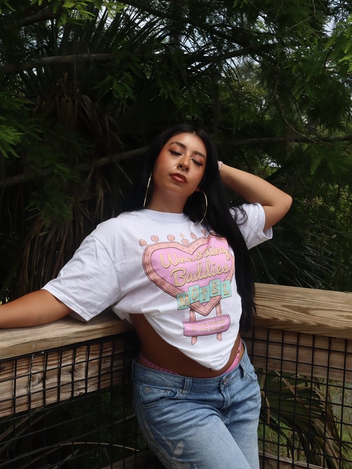 Wresling Winedown x TAIGASTYLE "Wrestling Baddie Summer" T-Shirt product image (2)