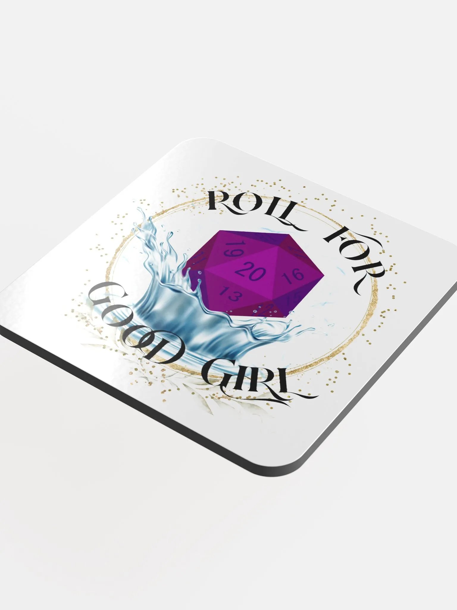 Roll For Good Girl coaster product image (4)