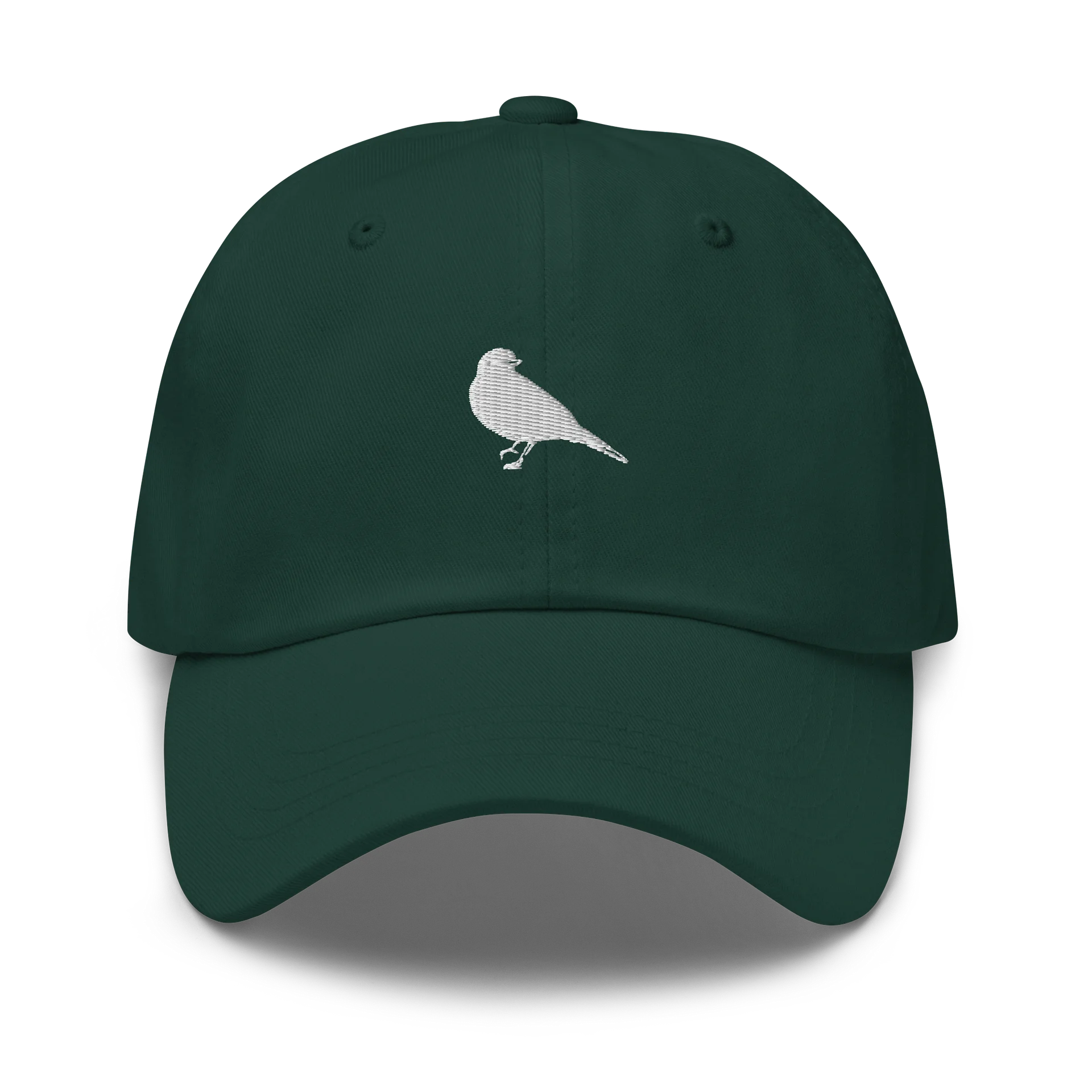 Pixelated Nightingale Silhouette Dad Hat product image (1)