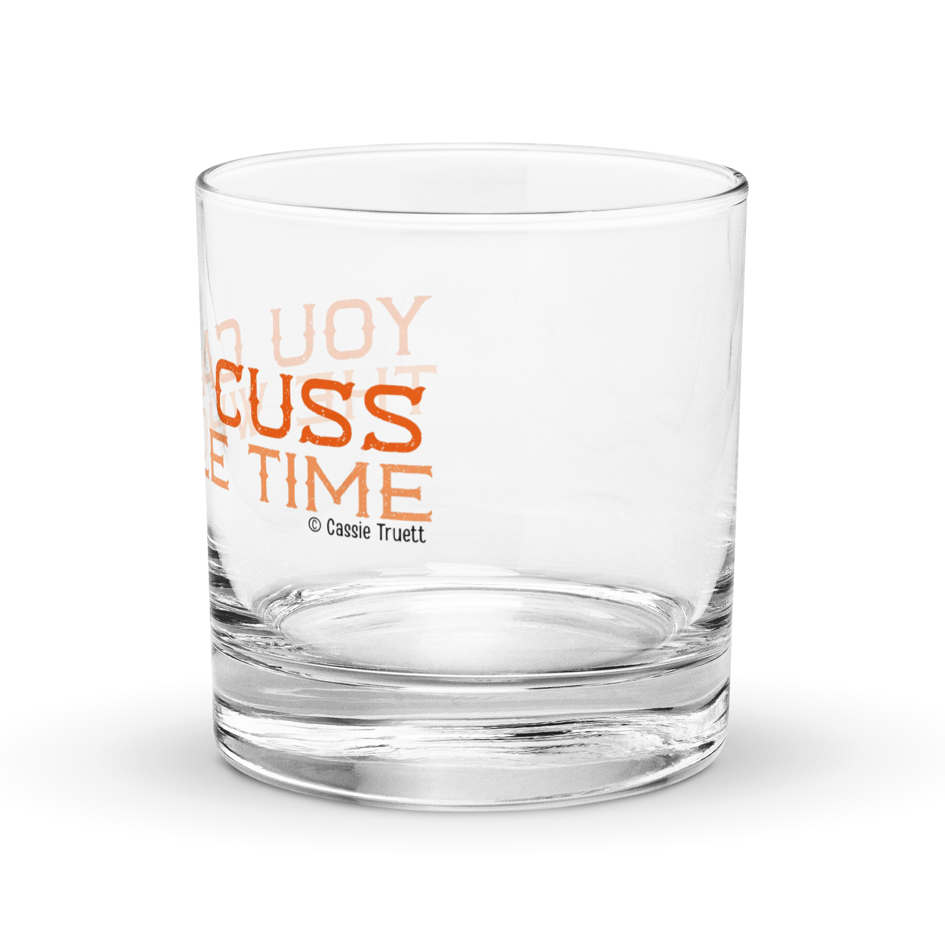 Whittaker Motto Rocks Glass - PWF Edition product image (2)