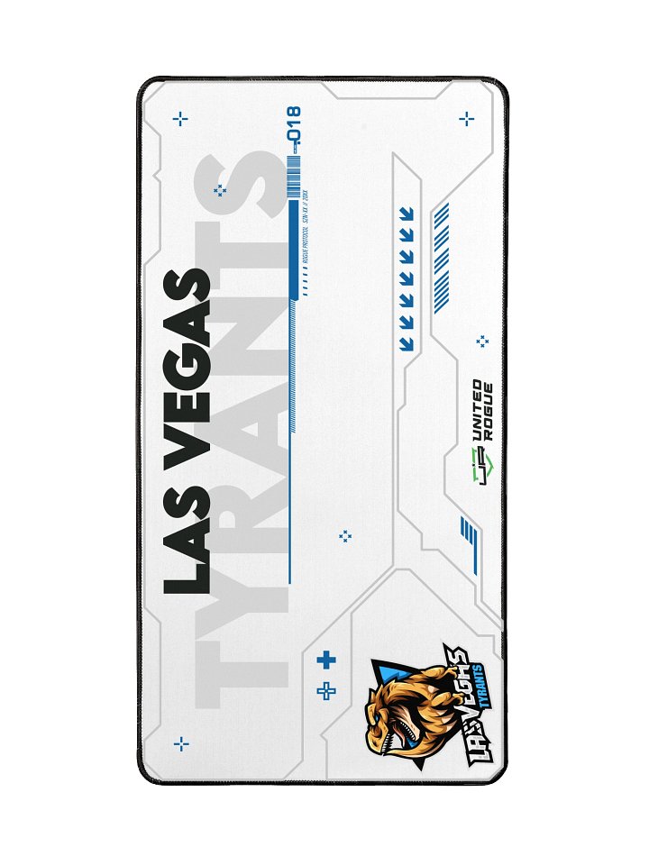 Las Vegas Tyrants White Desk Mat product image (2)
