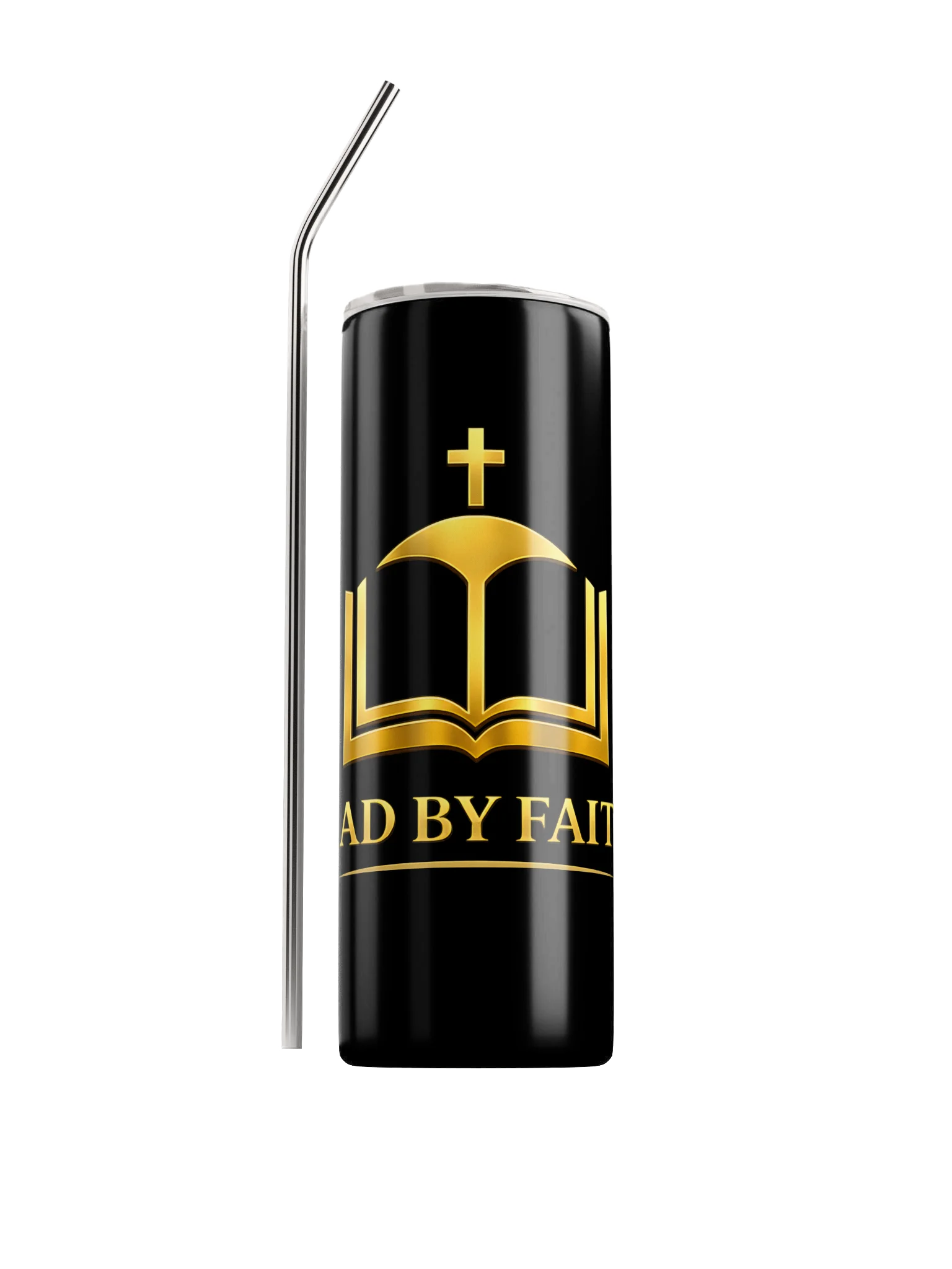 Lead By Faith™ Stainless Steel Tumbler product image (2)