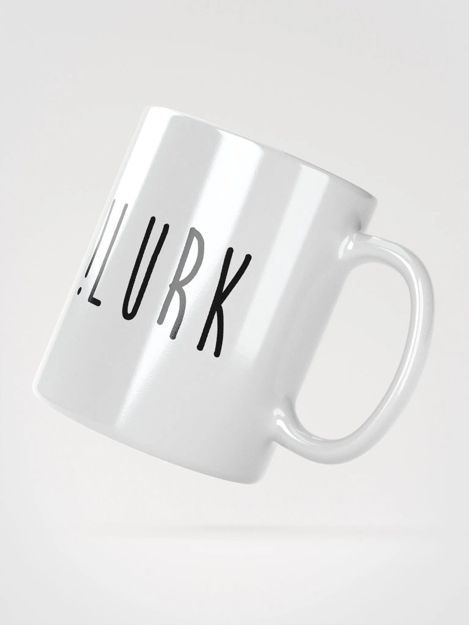 White Mug: !LURK product image (3)