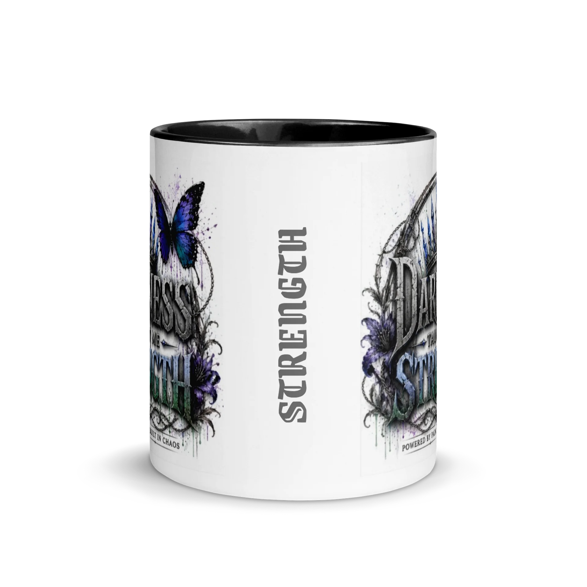 Darkness Taught Me Strength Colored Mug product image (2)