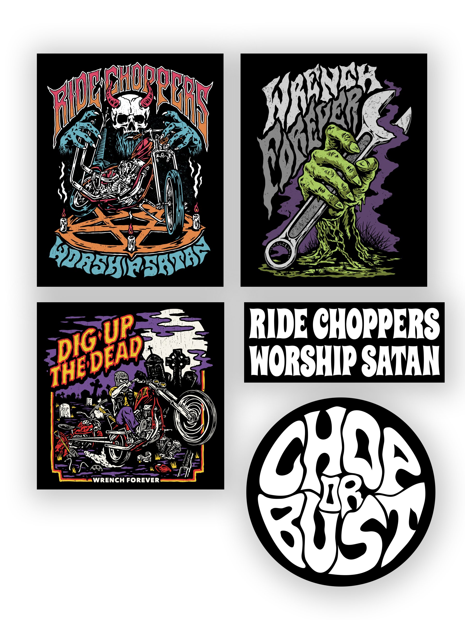 Chopper Sticker Pack product image (2)