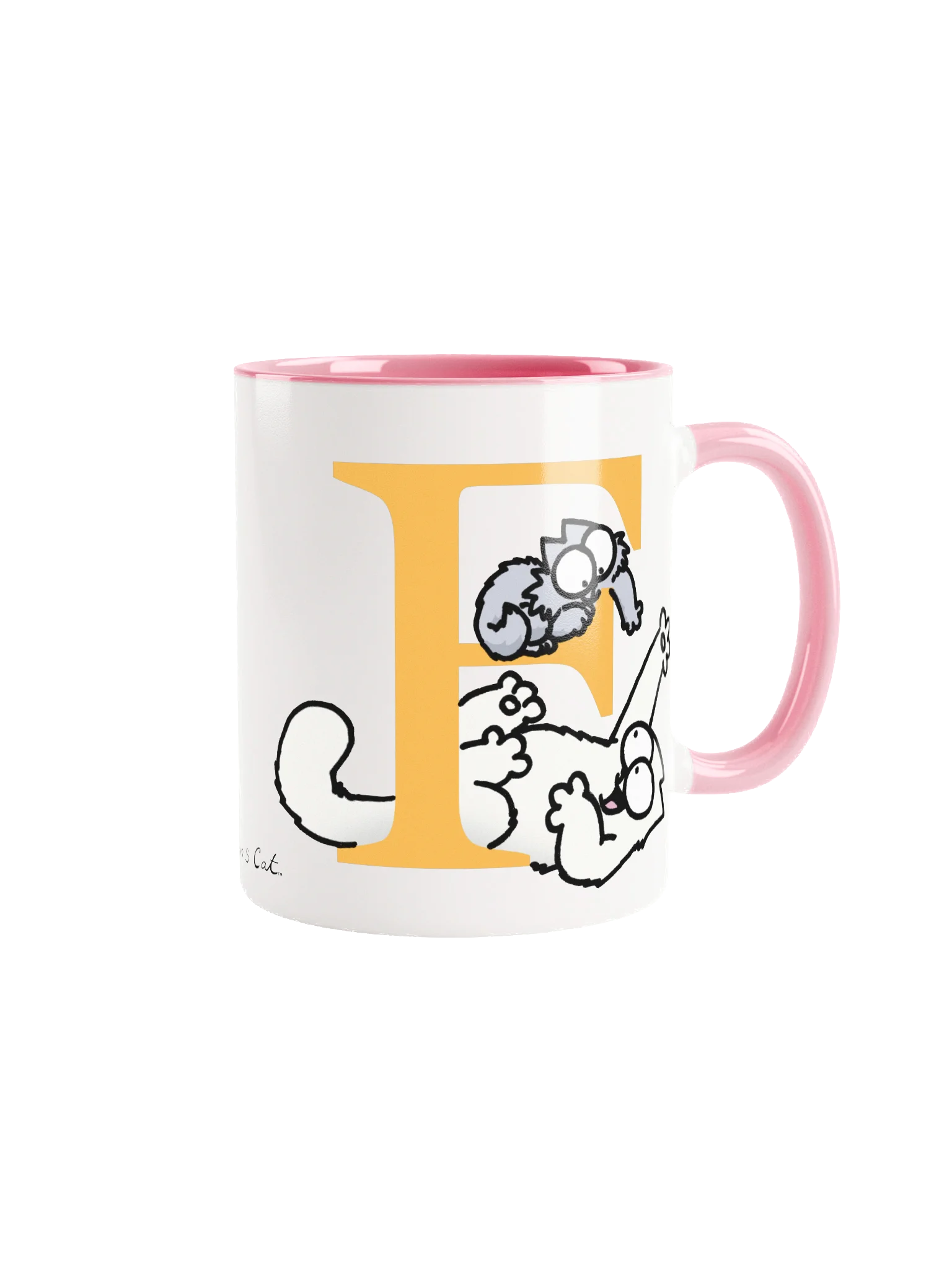 Cat Monogram Mug - F product image (2)