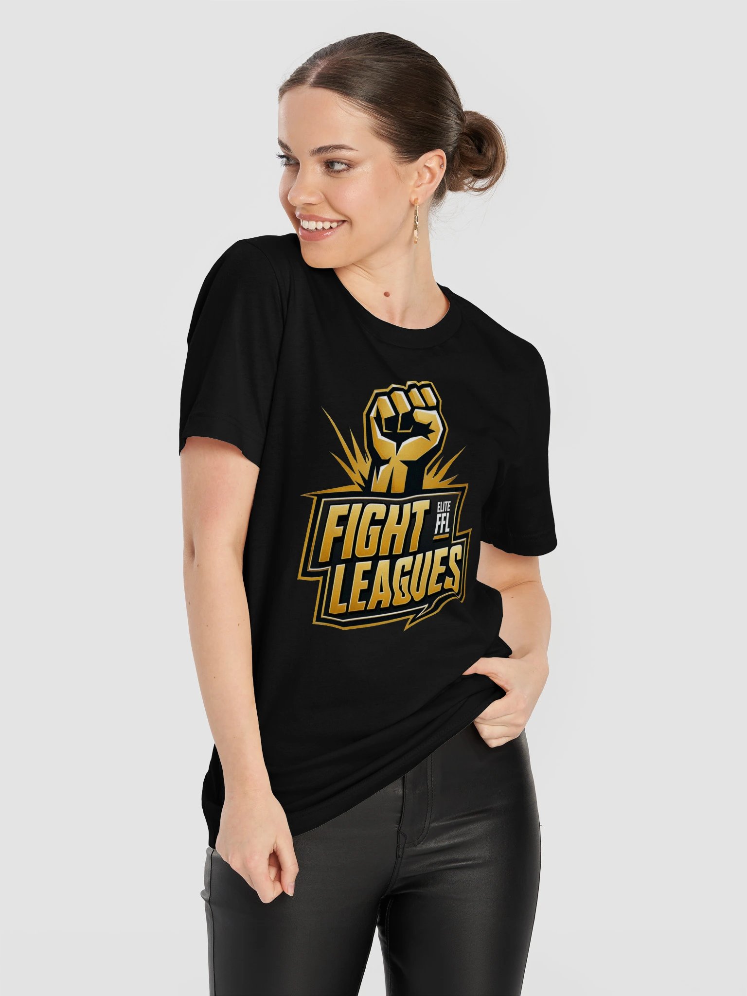 Fight Leagues Wordmark Tee product image (21)