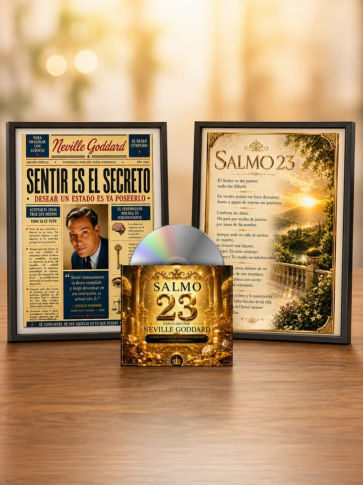 Set Especial “Sentir es el Secreto” — Neville Goddard product image (2)
