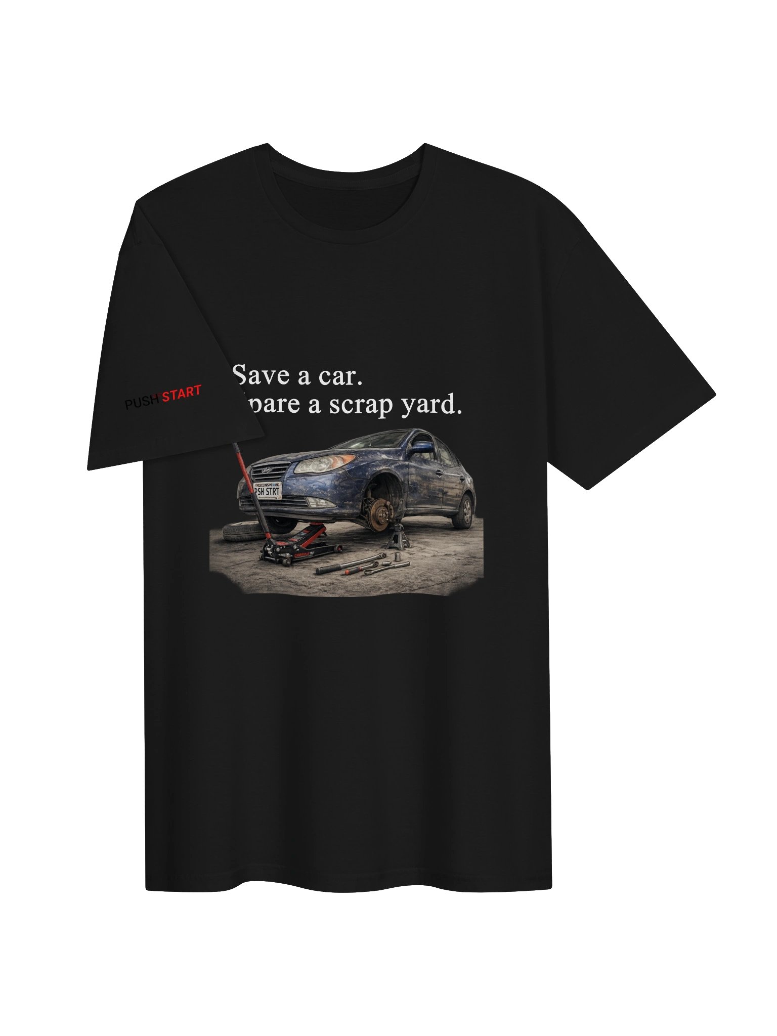 Save a car. Spare a scrap yard. (T-Shirt) product image (3)
