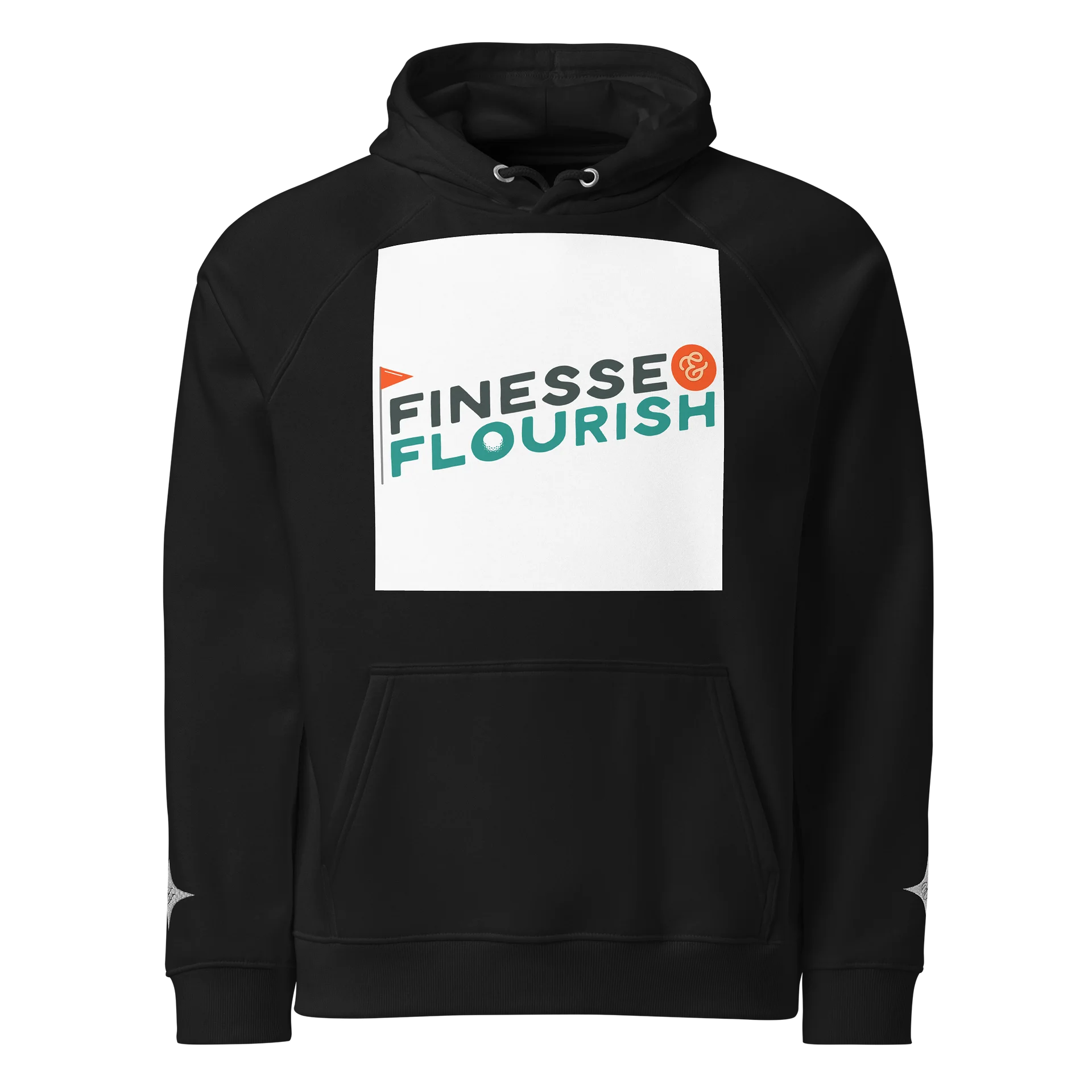 F&F Flag Raglan Hoodie (WHT) product image (1)
