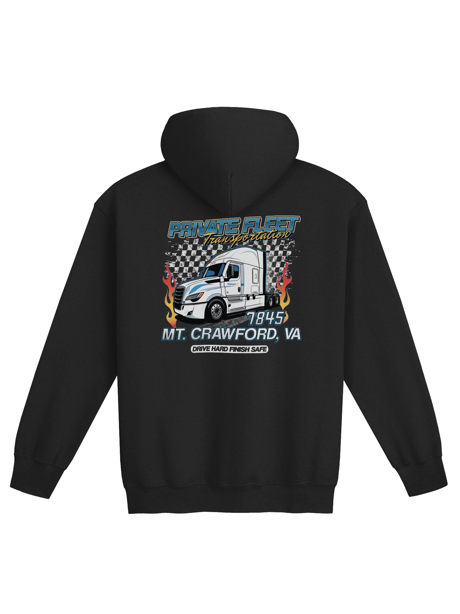 7845 Mt Crawford Private Fleet Racing Theme Zip-up product image (1)