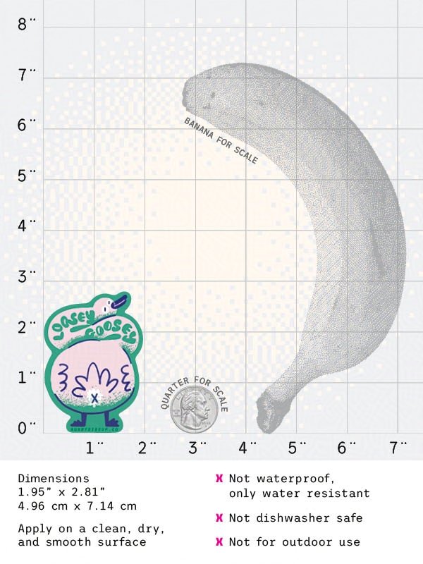 Loosey Goosey Sticker product image (2)