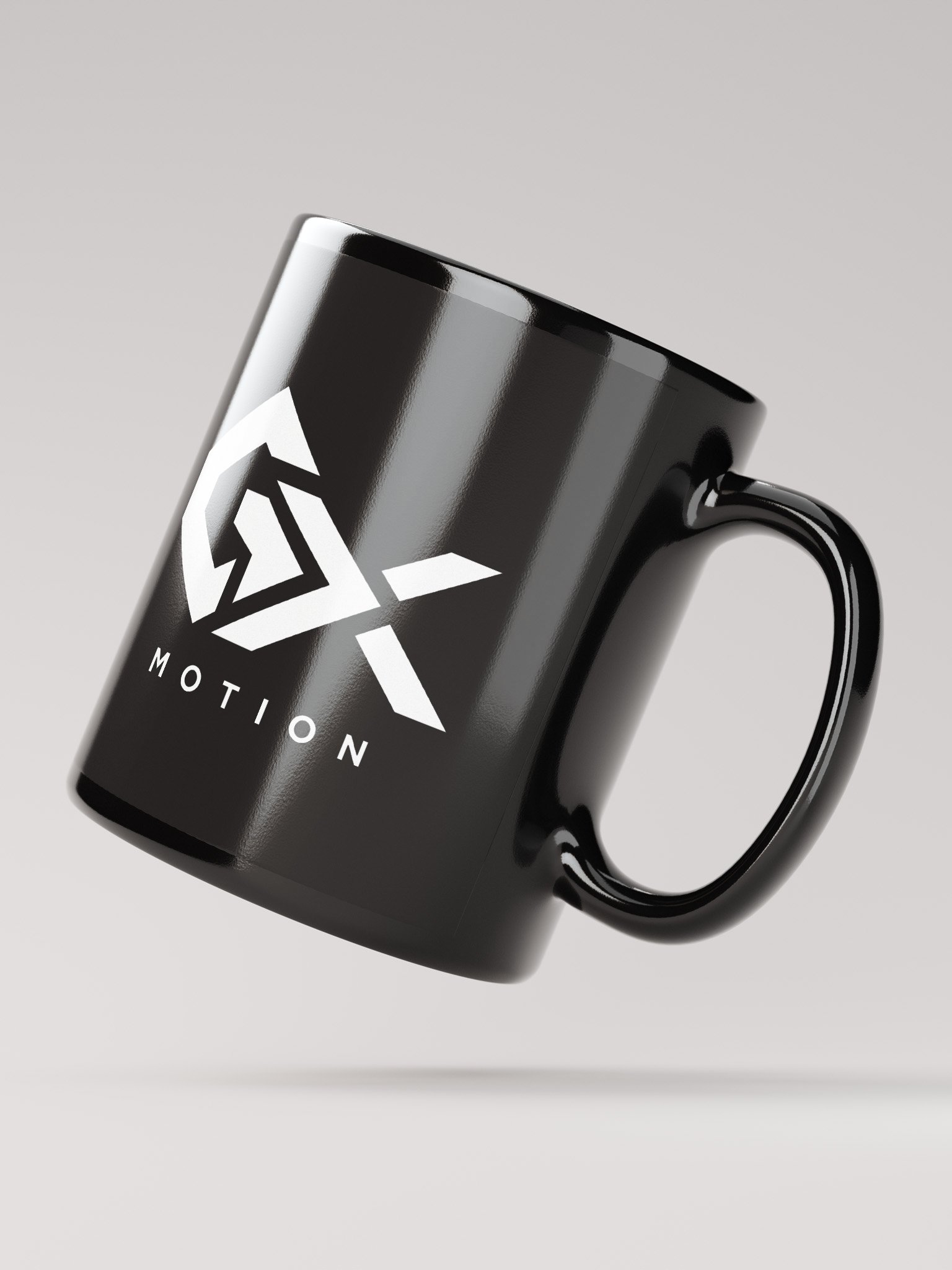 GX Motion - Black Mug - White Logo product image (3)