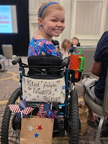 Day 2 - Arthrogryposis Conference 2026! 💙 Kind people do beautiful things ® #TeamAMCAna