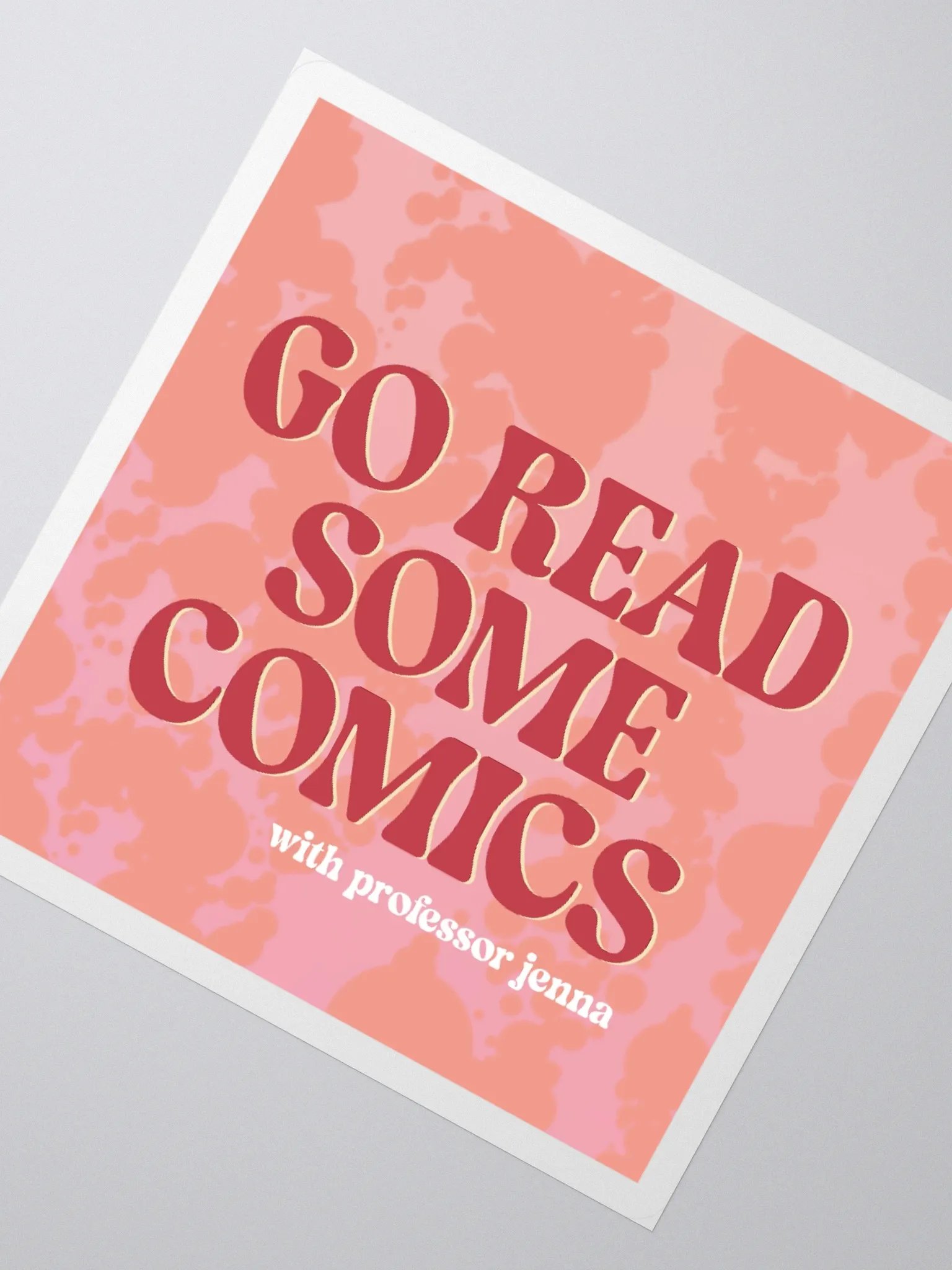 Go Read Some Comics Sticker product image (2)
